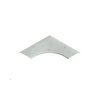 Kábeltálca irányváltó idom fedél vízszintes 90° nemesacél 204mm x RESDV 200 E3 Niedax